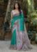 Picture of Elegant Silk Teal Saree