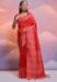 Picture of Bewitching Silk Indian Red Saree