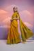 Picture of Marvelous Silk Dark Golden Rod Saree