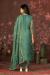 Picture of Ravishing Organza Sea Green Straight Cut Salwar Kameez