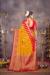 Picture of Exquisite Georgette Dark Orange Saree