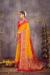 Picture of Exquisite Georgette Dark Orange Saree