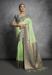 Picture of Resplendent Silk Silver Saree