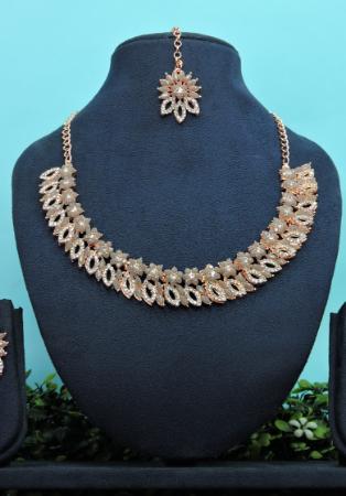 Picture of Sublime Dark Grey Necklace Set