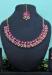 Picture of Admirable Dark Magenta Necklace Set