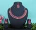 Picture of Admirable Dark Magenta Necklace Set