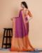 Picture of Shapely Silk Dark Orchid Saree