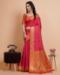 Picture of Well Formed Silk Pink Saree