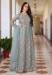 Picture of Graceful Net Light Slate Grey Anarkali Salwar Kameez