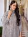 Picture of Charming Net Silver Anarkali Salwar Kameez