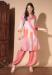 Picture of Charming Chiffon Light Pink Kurtis & Tunic