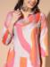 Picture of Charming Chiffon Light Pink Kurtis & Tunic