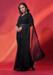 Picture of Amazing Georgette Black Saree