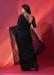 Picture of Amazing Georgette Black Saree