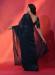 Picture of Marvelous Georgette Dark Slate Grey Saree