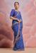 Picture of Bewitching Georgette Dark Slate Blue Saree