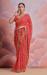 Picture of Beauteous Georgette Fire Brick Saree