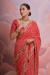 Picture of Beauteous Georgette Fire Brick Saree