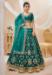 Picture of Good Looking Silk Teal Lehenga Choli