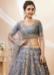 Picture of Admirable Silk Slate Grey Lehenga Choli