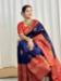 Picture of Statuesque Silk Midnight Blue Saree