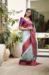 Picture of Good Looking Silk Light Steel Blue Saree