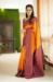 Picture of Magnificent Silk Orange Saree