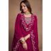 Picture of Bewitching Georgette Dark Red Lehenga Choli