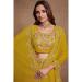 Picture of Exquisite Georgette Dark Golden Rod Lehenga Choli