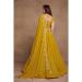 Picture of Exquisite Georgette Dark Golden Rod Lehenga Choli