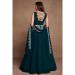 Picture of Alluring Georgette Dark Green Lehenga Choli