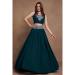 Picture of Alluring Georgette Dark Green Lehenga Choli