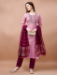 Picture of Nice Cotton Light Pink Readymade Salwar Kameez