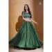 Picture of Fine Silk & Organza Sea Green Lehenga Choli