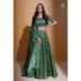 Picture of Fine Silk & Organza Sea Green Lehenga Choli