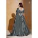 Picture of Bewitching Silk & Organza Slate Grey Lehenga Choli