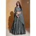 Picture of Bewitching Silk & Organza Slate Grey Lehenga Choli