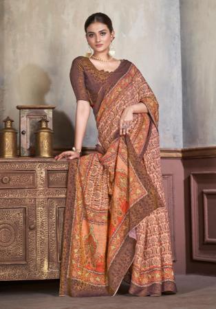 Picture of Delightful Silk Sienna Saree