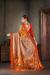 Picture of Pretty Silk Tan Saree