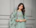 Picture of Cotton & Silk Dark Sea Green Readymade Salwar Kameez