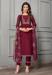 Picture of Cotton & Silk Brown Readymade Salwar Kameez