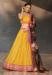 Picture of Appealing Georgette Golden Lehenga Choli