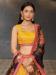 Picture of Appealing Georgette Golden Lehenga Choli