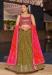 Picture of Radiant Georgette Rosy Brown Lehenga Choli