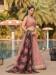 Picture of Fine Georgette Indian Red Lehenga Choli