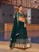 Picture of Bewitching Georgette Dark Green Lehenga Choli