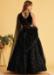 Picture of Grand Georgette & Net Black Lehenga Choli