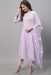 Picture of Alluring Cotton Violet Readymade Salwar Kameez