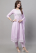 Picture of Alluring Cotton Violet Readymade Salwar Kameez