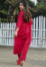 Picture of Cotton & Silk Fire Brick Readymade Salwar Kameez